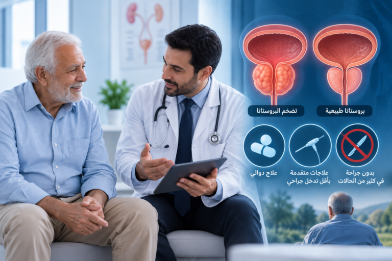 علاج تضخم البروستاتا.. أيهما أفضل: الجراحة أم الأشعة التداخلية؟