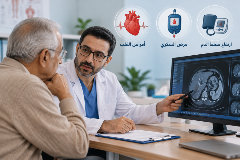الأشعة التداخلية لمرضى القلب والسكر والضغط